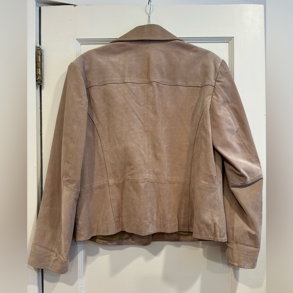 EUC Vintage Maxima Wilson’s Leather cream jacket XL fits nice oversized M to L - Picture 10 of 10